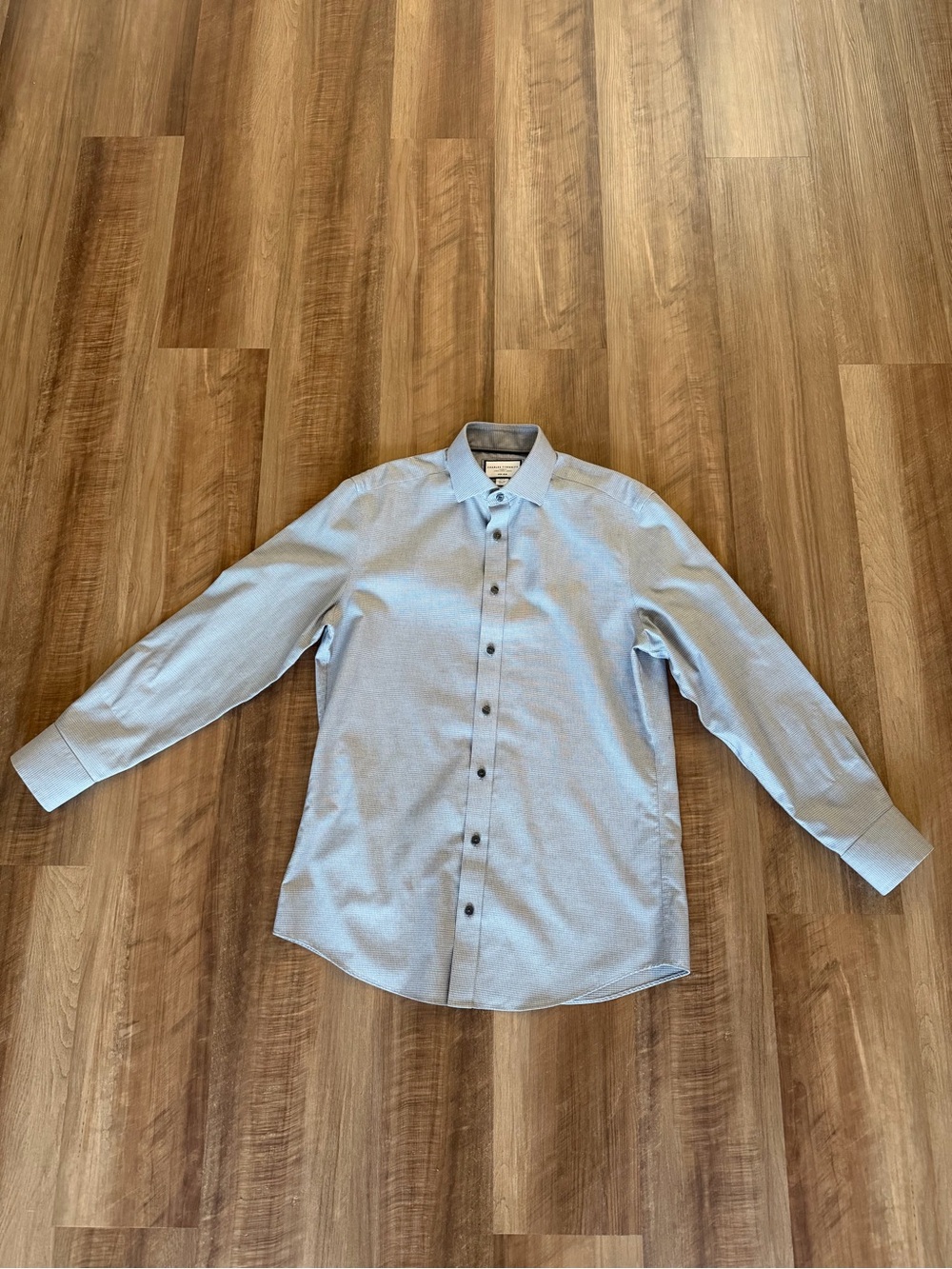 Charles Tyrwhitt Men's Gray Dress Shirt
